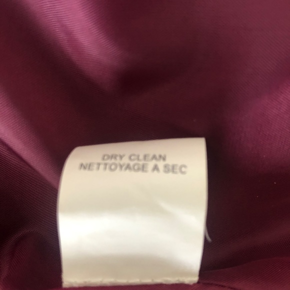 Penningtons size 1X cherry pink wool blend jacket blazer - Picture 9 of 9